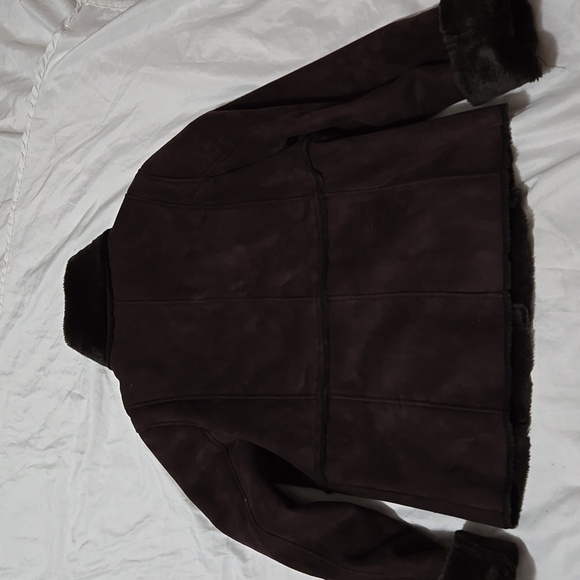 Calvin klein suede fur jackets - Picture 5 of 5